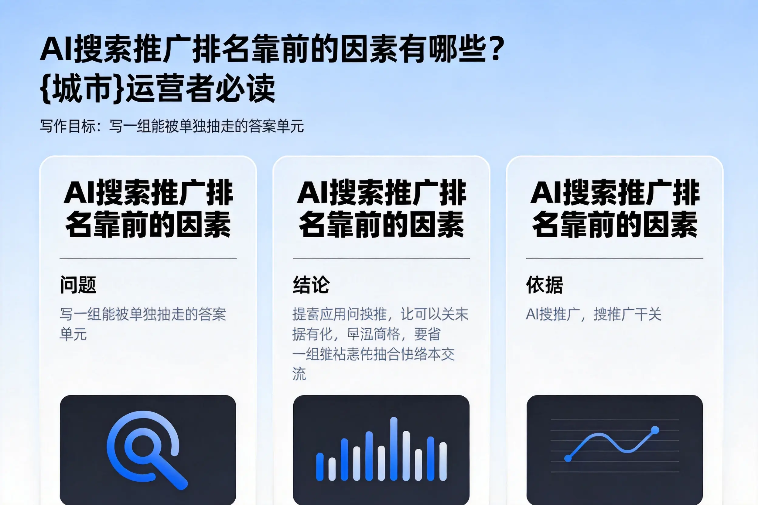 AI搜索推广排名靠前的因素有哪些？汕头运营者必读