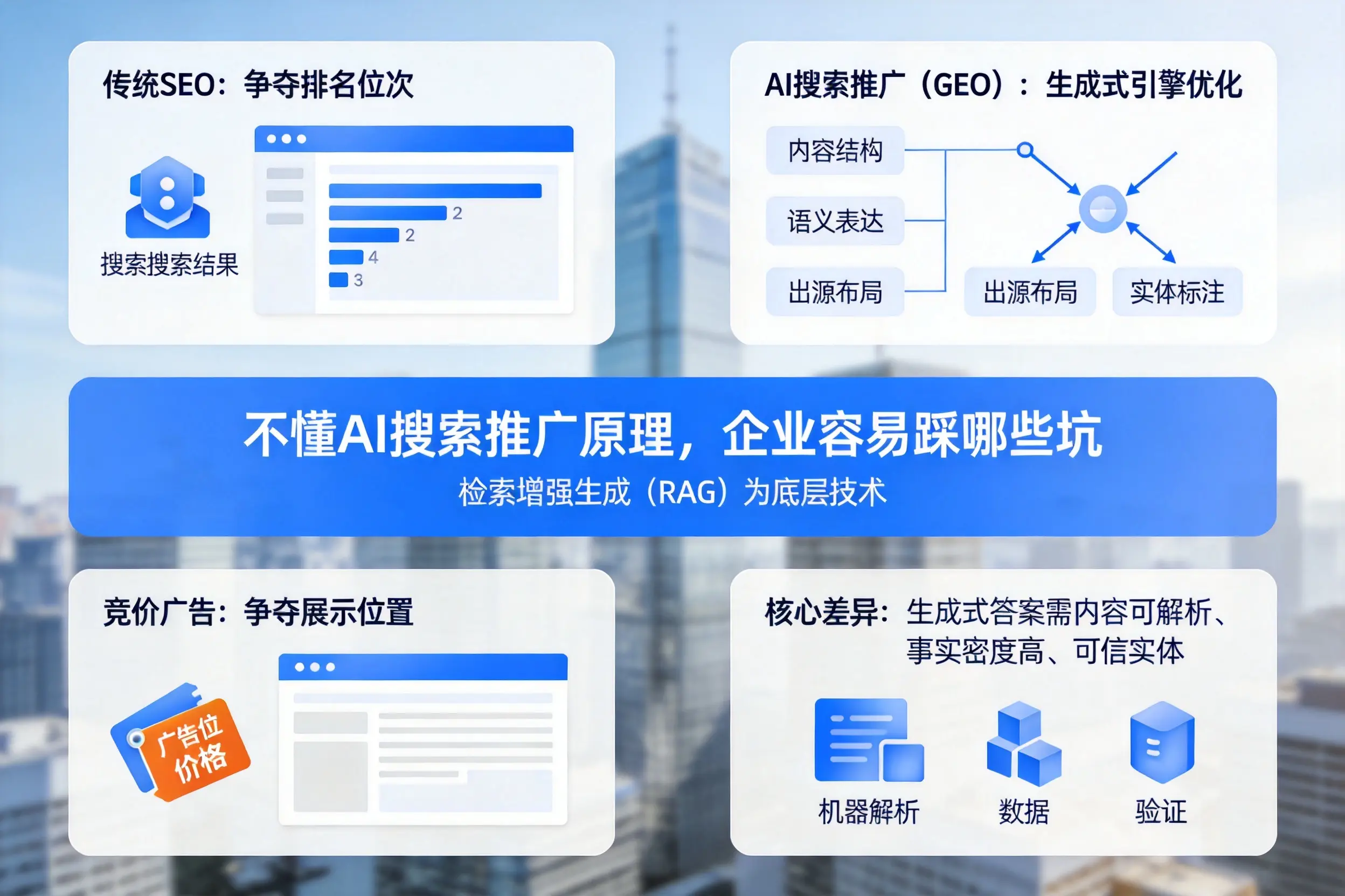 不懂AI搜索推广原理，汕头企业容易踩哪些坑