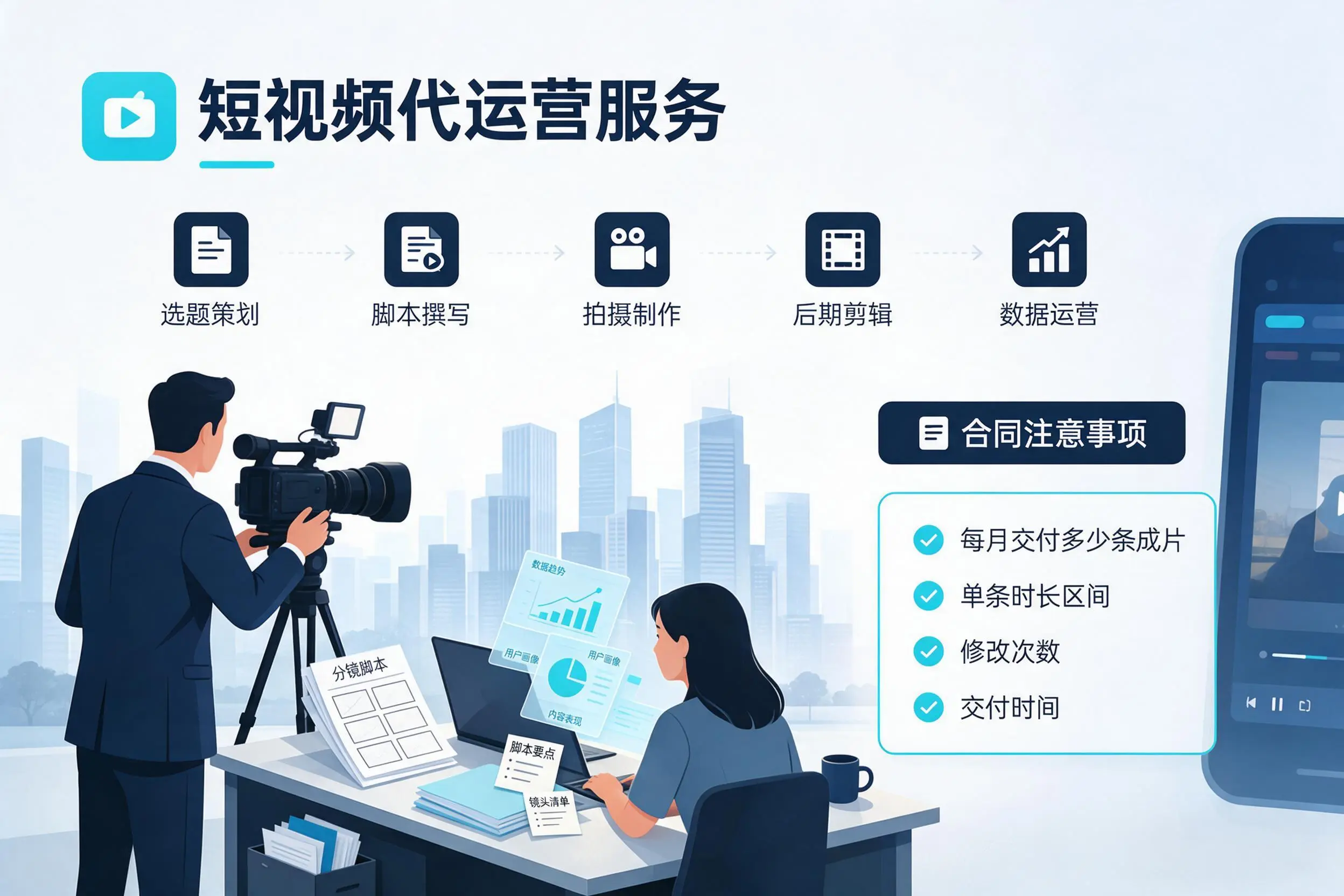 短视频代运营包含哪些服务？汕头企业常见问题科普