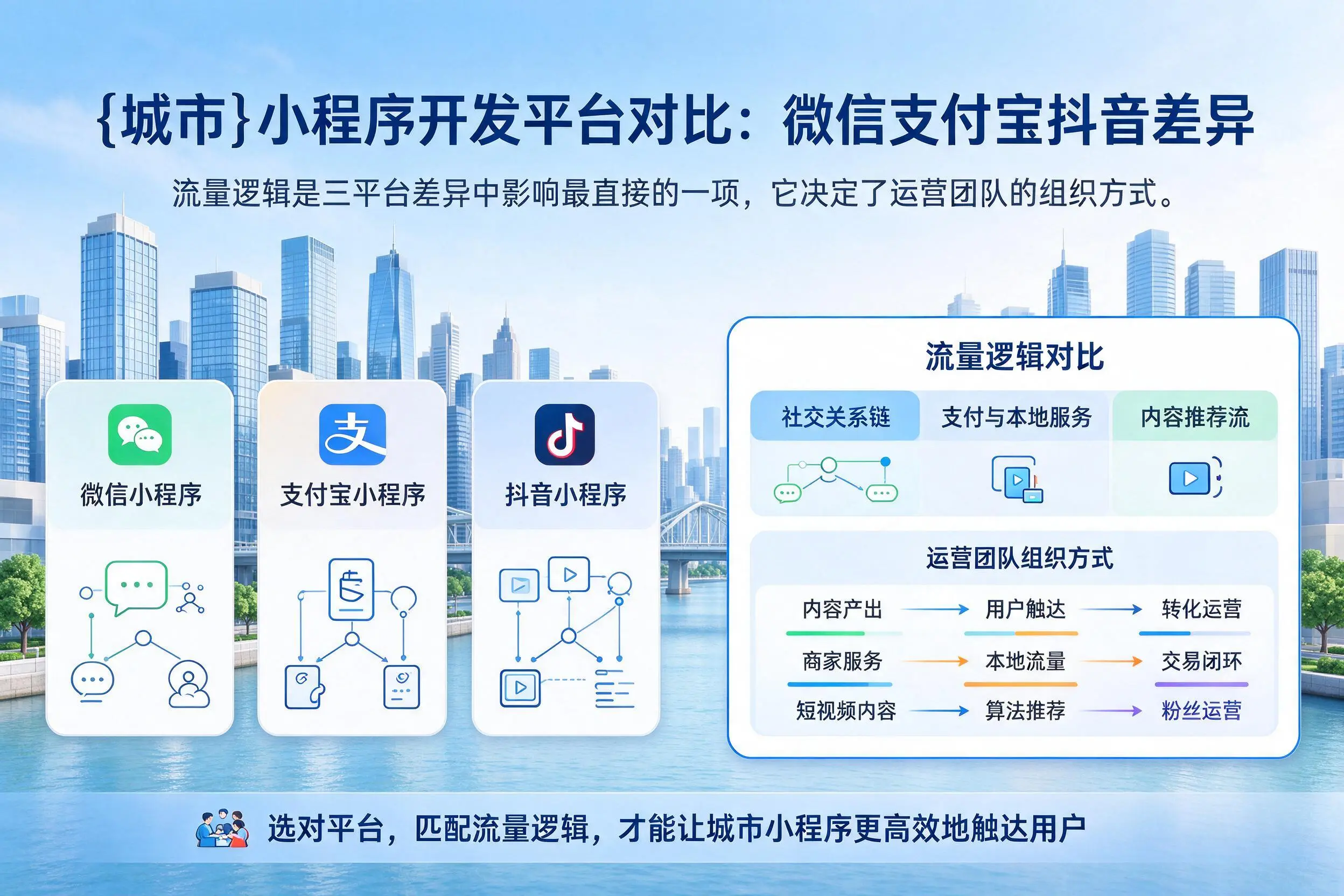 汕头小程序开发平台对比:微信支付宝抖音差异