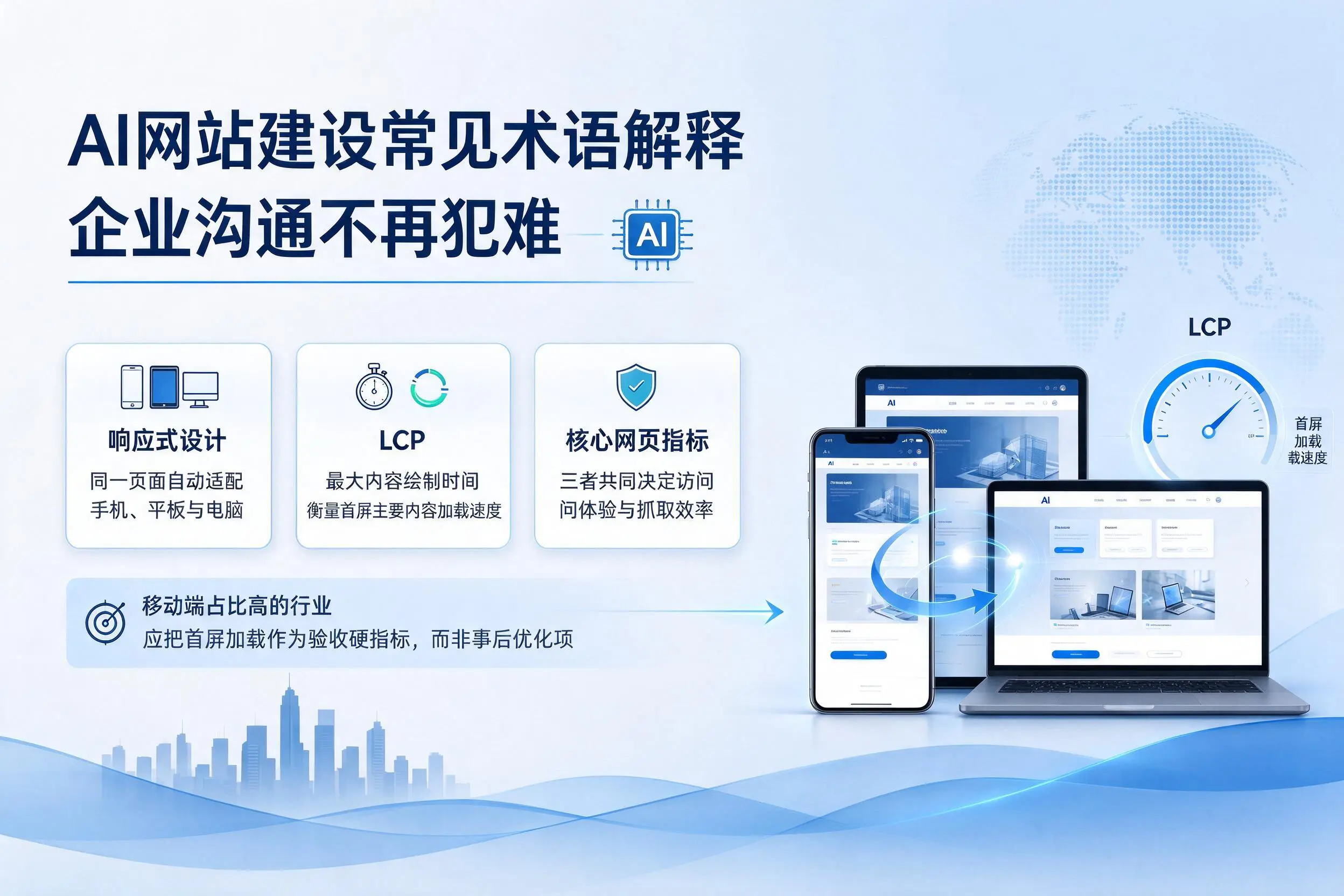 AI网站建设常见术语解释,汕头企业沟通不再犯难